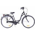 Mestský bicykel 28 Fuzlu Arizona S-3 Grafitová